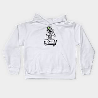 Irish Dino St Patrick's Day Kids Hoodie